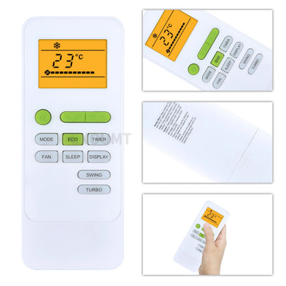 Remote Control For Daewoo Air Conditioner DSC-1285FL DSC-1285FLH DSC-F1201JLC-V