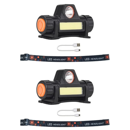 Replacement Automatic Dimming Headlight For Welding Helmet USB Rechargeable