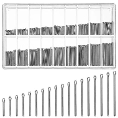 360 Pcs Watch Band Pins 6-23mm Link Cotter Pin 0.8mm x [length]