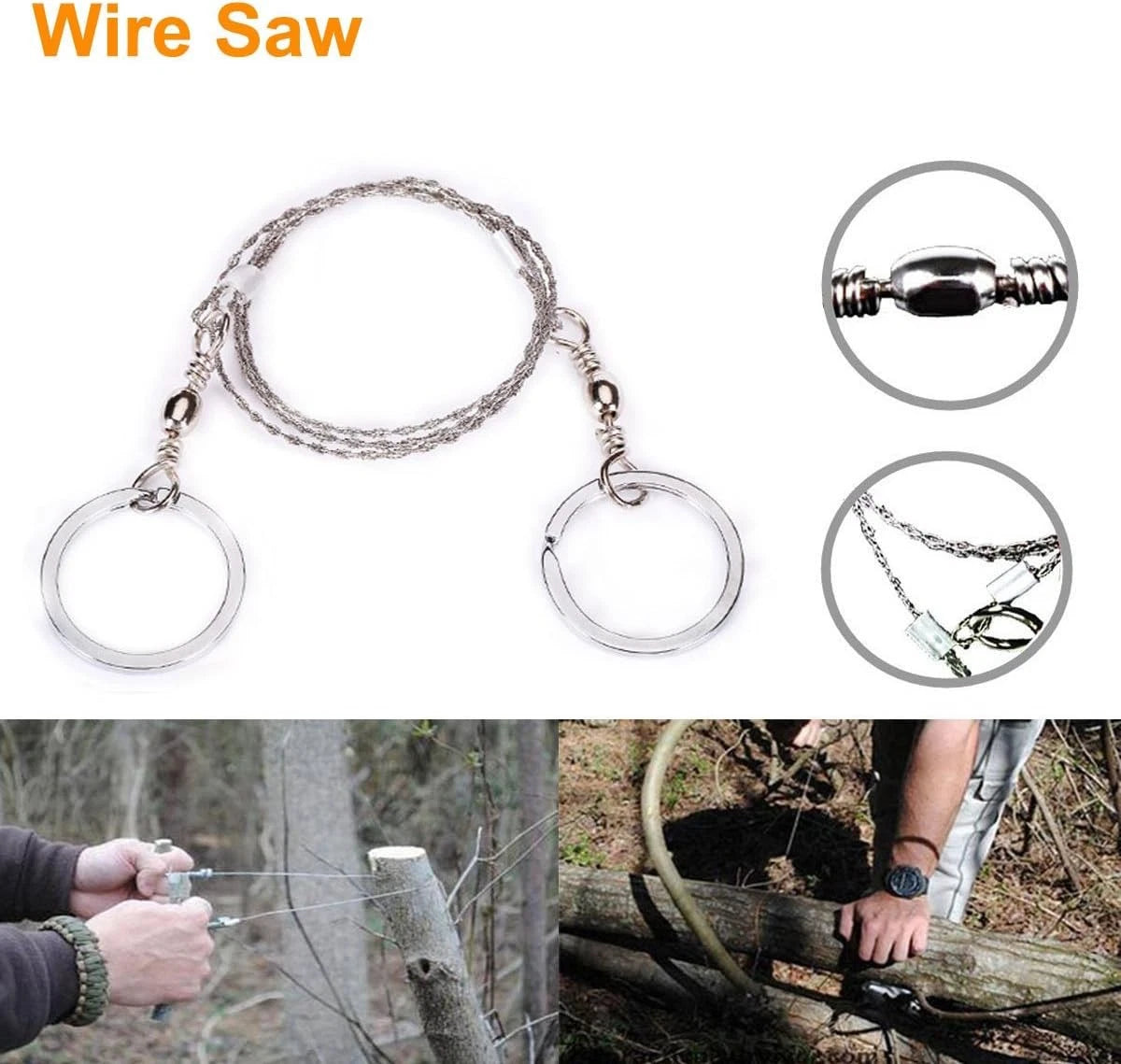 EMDMAK Survival Kit Outdoor Emergency Gear for Camping Hiking Black