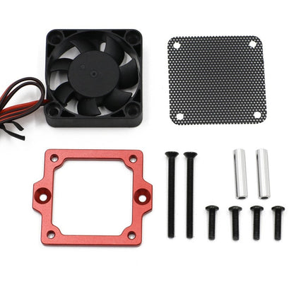 ESC Cooling Fan Kit For TRAXXAS Trx4 Trx6 Land Rover Defender Ford 1/10 RC Car#