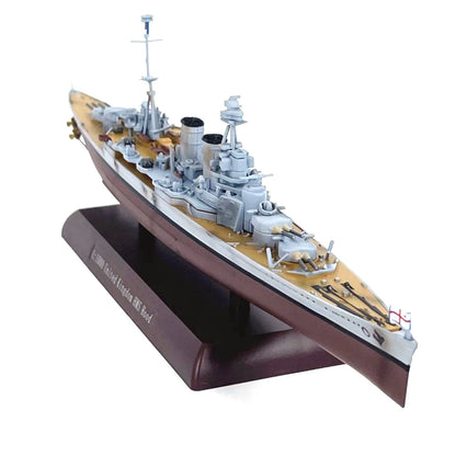 High Simulation 26.5cm Alloy 1/1000 United Kingdom HMS Hood Battlecruiser Model