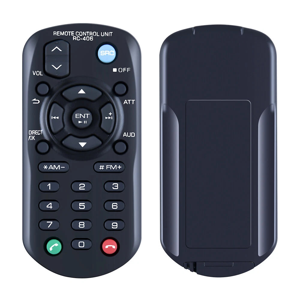 RC-406 For Kenwood CD Receiver Remote Control KDC-X704 KMR-D358 KDC-BT34