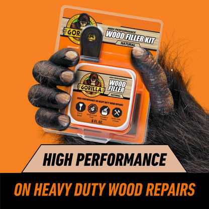 Gorilla All Purpose Wood Filler Repair Kit with Putty 1 - Pack,