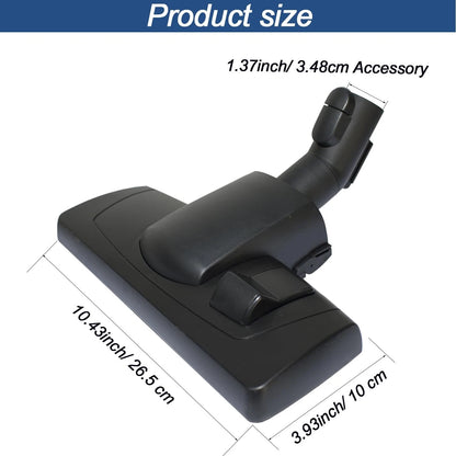 Replacement Vacuum Head Compatible with Miele 35MM Connection, Black