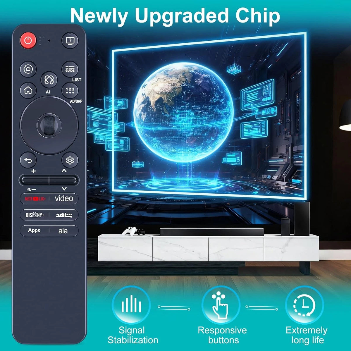 MR25GA AKB76046607 Magic AI Remote Control For LG C5 B5 G5 M5 2025 Series TV