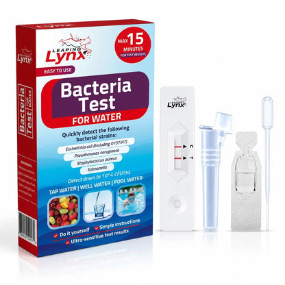 Bacteria Water Test Kit – Coliform, E. coli Detection for Well & Tap |...