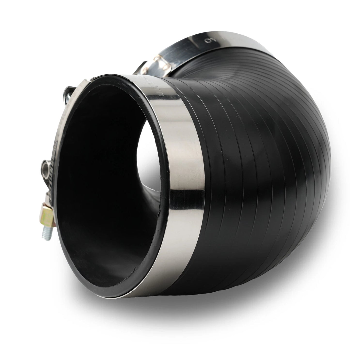 Performance 9781 Black 90 Degree Coupler Boot For 4 Inch Diameter Intake Tubes