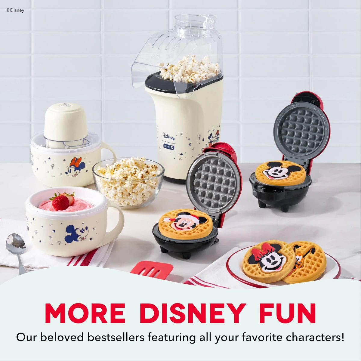 Disney | Dash Mickey Mouse & Minnie My 2 Bowls, &