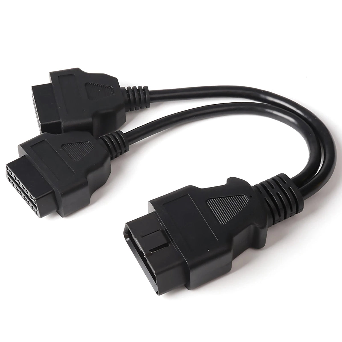 OBD2 OBDII Splitter Extension Cable 16pin Male to Dual Female Y Cable Tool Part