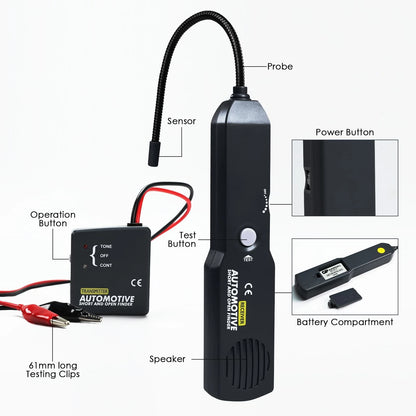 EM415 Automotive Circuit Breaker Finder DC 6-42V Wire Tracer Short and Black