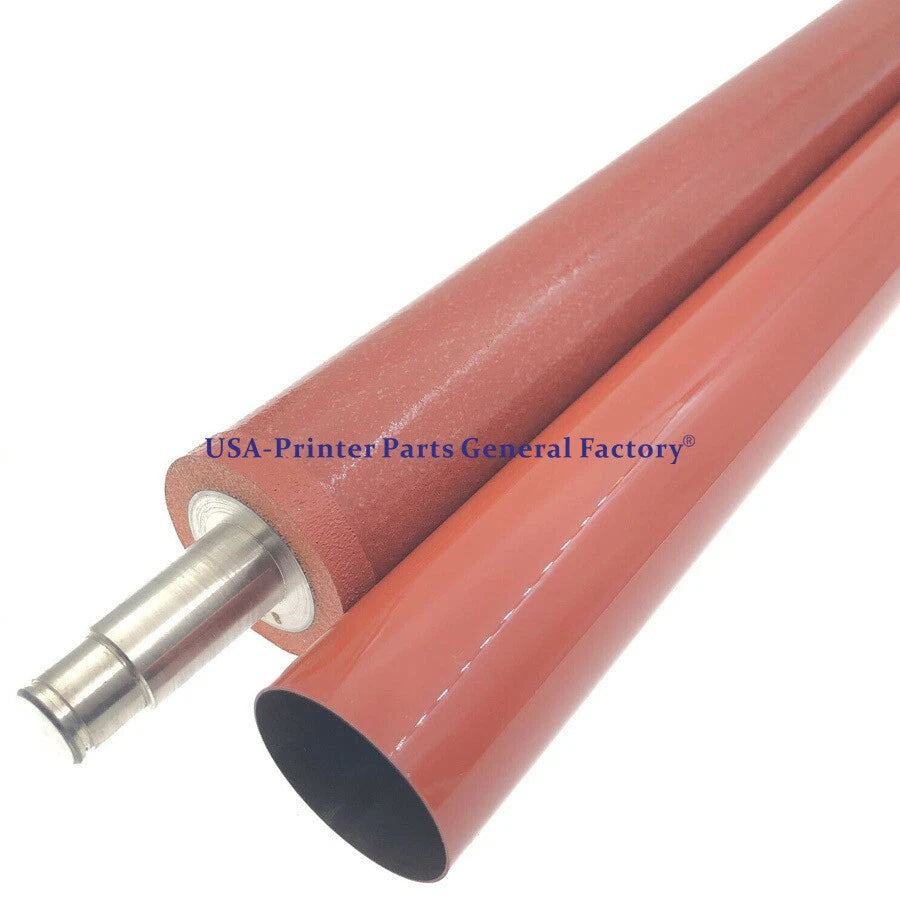 Fuser Film Sleeve + Pressure Lower Roller For Kyocera 3553ci 3552ci 4052ci 4002i