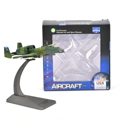 1/144 Diecast Alloy A-10 Fighter Military Airplane Model With Display Stand