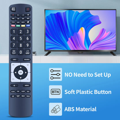 RC5110 Remote Control For Linsar TV 16LED504 19LED504 22LED504 24LED504