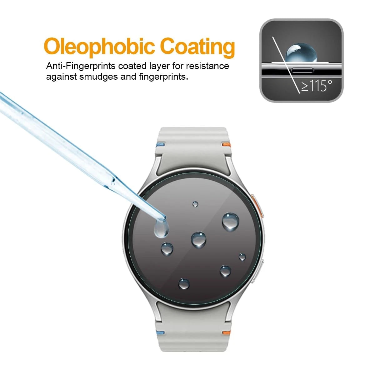 Supershieldz (3 Pack) Designed for Samsung Galaxy Watch 7, 6, 44 millimeters