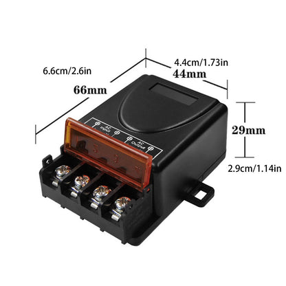 433 MHz Wireless Remote Control Switch AC 110V-240V 30A RF Relay Receiver