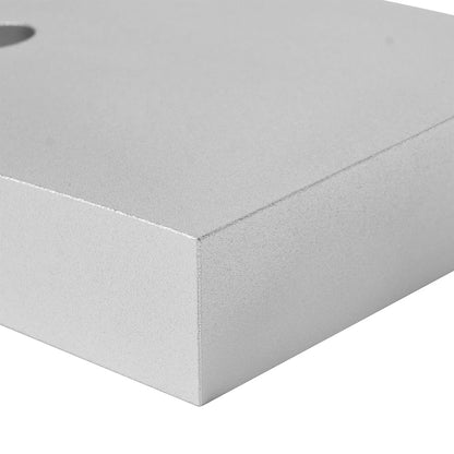 Rear Suspension Leaf Spring Shim Kit Rear 6 Degree, 2.5 Inches Wide Sliver