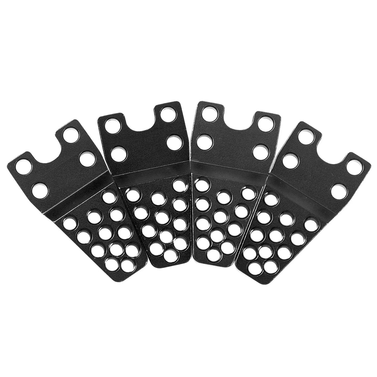 4Pcs ShareGoo Metal RC Car Shock Absorber Mount Adjust Height Angle Black
