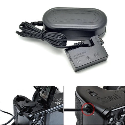 ACK-E8 Coupler Charger  Power Supply For Canon 650D 600D 550D 700D T5i/4i Kiss X