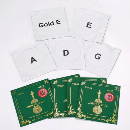 Violin Strings 4/4 Full Set, Silver