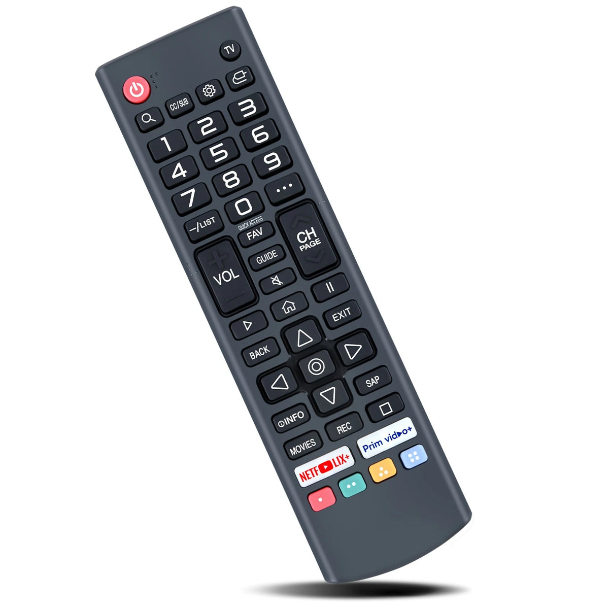 Remote Control For Feihe 15.6 Inch Small Smart TV HD 1080P LED