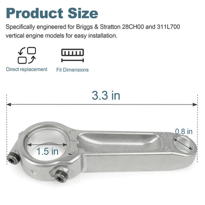 Connecting Rod 794571 for Briggs & Stratton Vertical Engines 28CH00 / 311L700