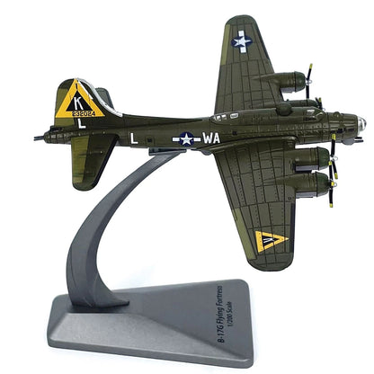 11.9cm Diecast Alloy 1/200 USA Air Force B-17G Fighter Model Static Display