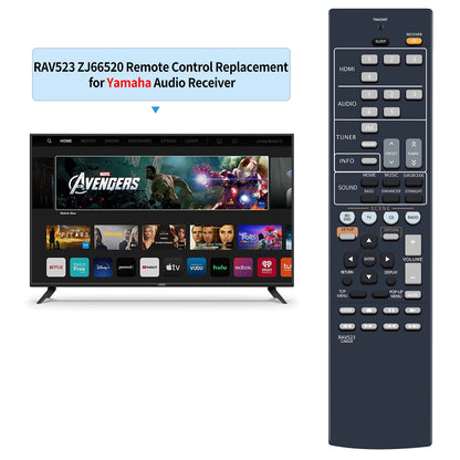 RAV523 ZJ66520 Remote Control For Yamaha AV Receiver HTR-2067 HTR2067