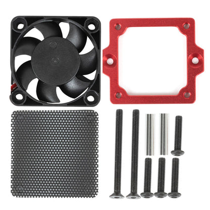ESC Cooling Fan Kit For TRAXXAS Trx4 Trx6 Land Rover Defender Ford 1/10 RC Car#