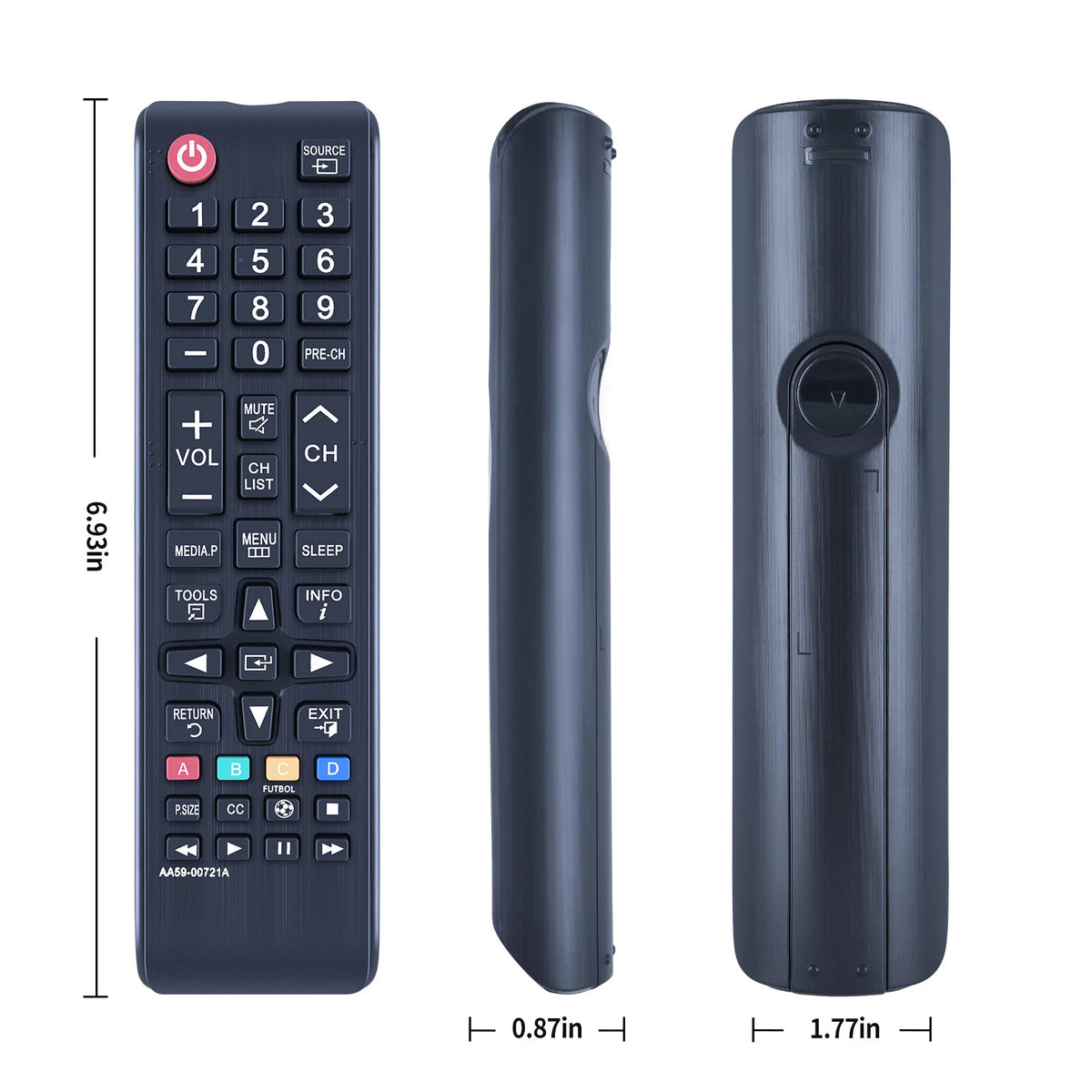 AA59-00721A Replace Remote Control For Samsung UN32EH4003FXZA Television