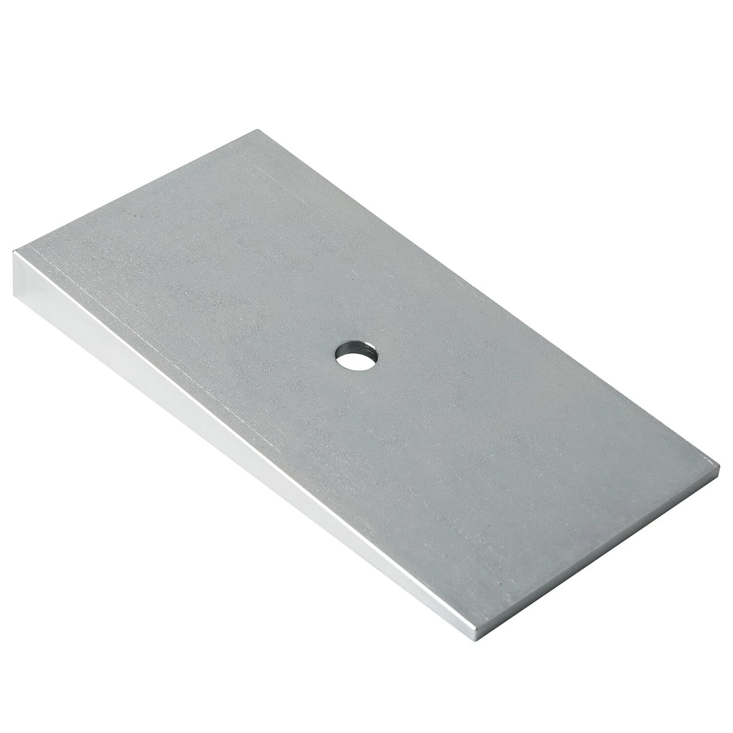 Steel Leaf Spring Shims 800061 2.5" Wide 4°Degree Sliver- Set of 2