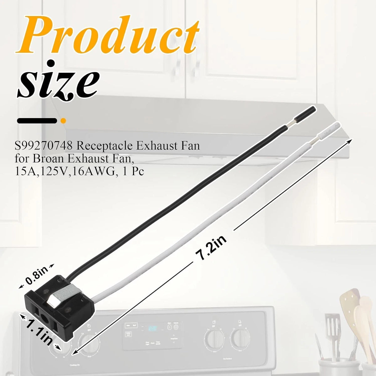 S99270748 Receptacle Exhaust Fan for Broan Fan, Bathroom vent fans...