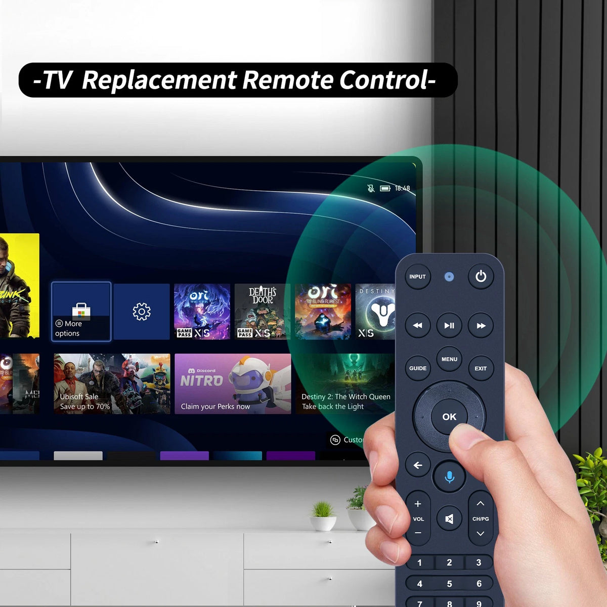 Bluetooth Voice Remote Control For Verizon FiOS TV One MG3-R32140B VRC4100