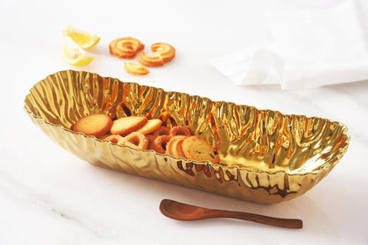 Pampa Bay Rectangular Server (Gold) Small, Gold