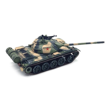 1/72 Diecast Alloy Chinese Type 59 Main Battle Tank Simulation Military Model