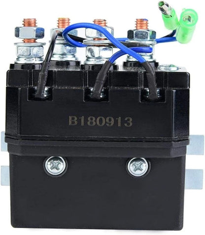 Winch Solenoid Relay, Contactor Reversing Relay for 1500-5000lb ATV...