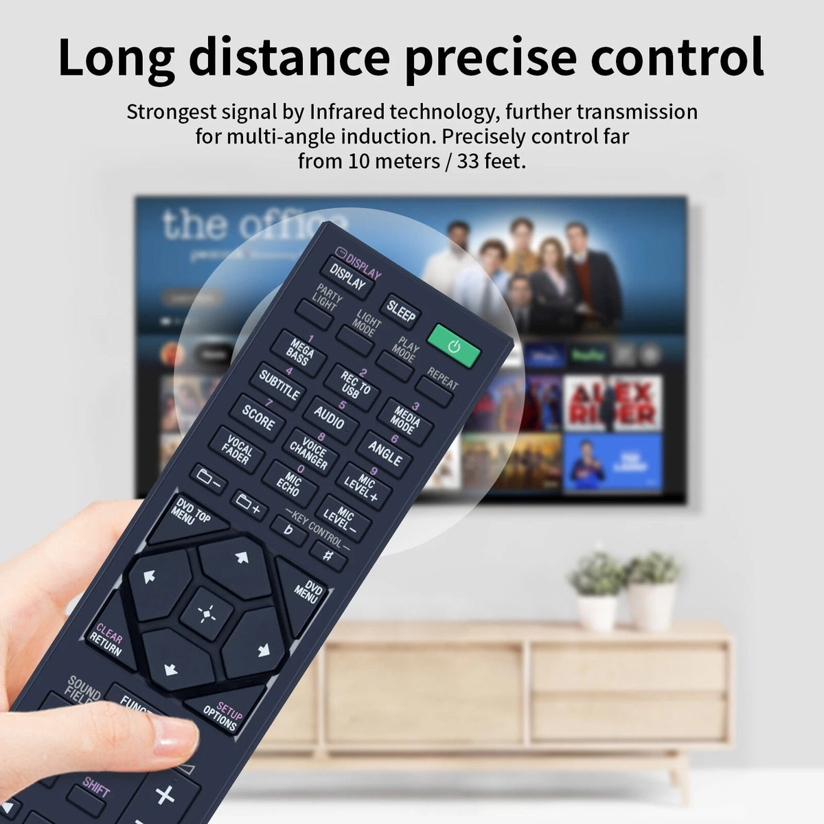 RMT-AM503U Remote Control for Sony AV System MHC-V42D