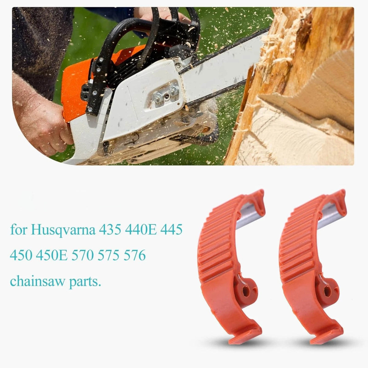 4 Pack 503894701 Top Cylinder Cover Snap Fastener For Husqvarna 346 351 353 357