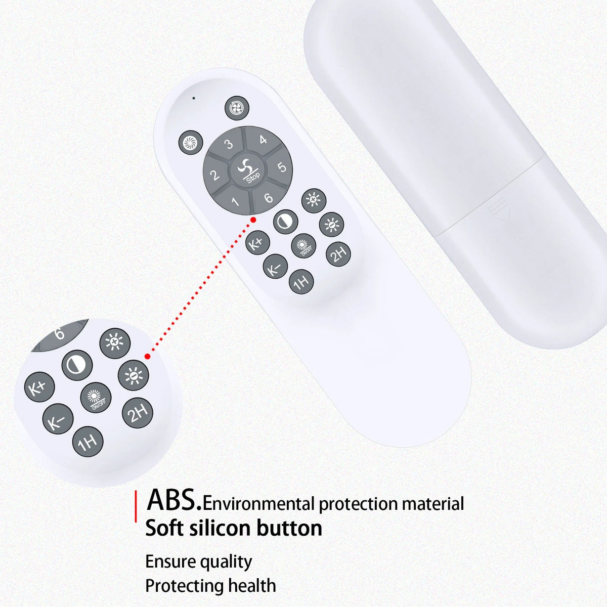 Remote Control For MAKA HuixuTe AHAWILL KINDLOV STERREN Bevenus Ceiling Fan