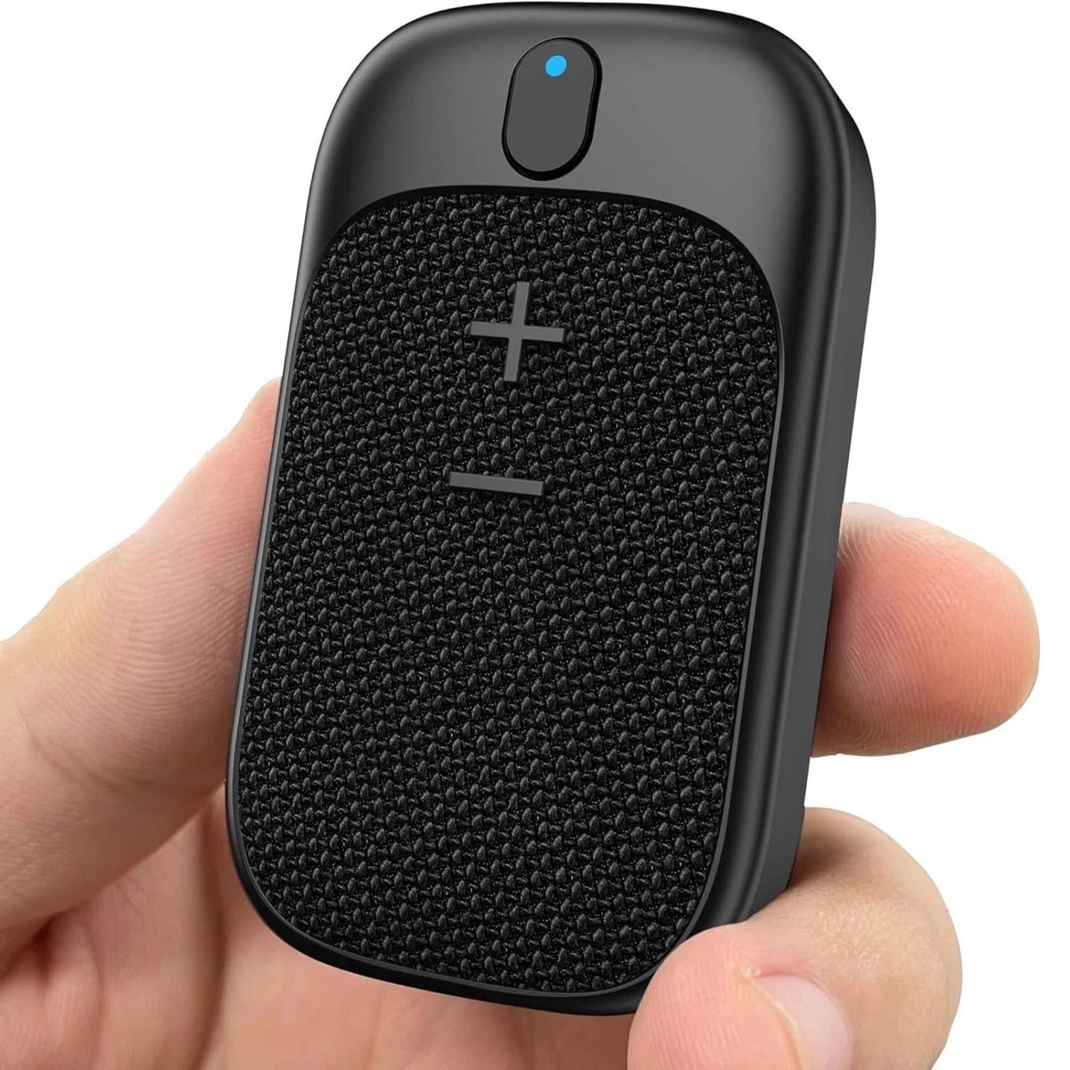 Wearable Bluetooth Speaker Clip On Shirt Bag Easy Glove Controls Clear Sound