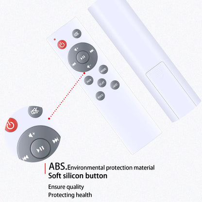 Remote Control For Majority Sound Bar for Smart TV, 50 Watts -White