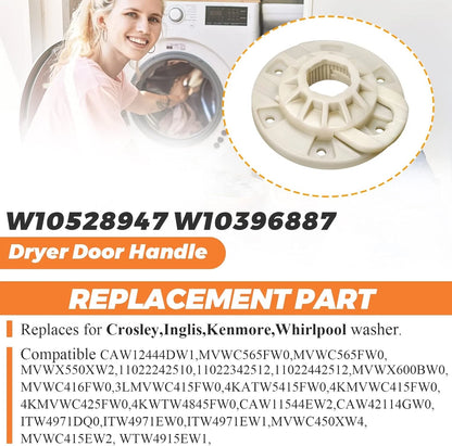 W10528947 W10396887 Washer Basket Driven Hub Kit 2025 UPGRADE Fits for white