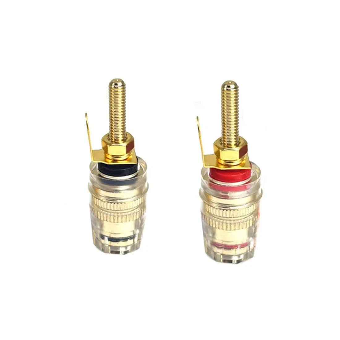 bnafes 4mm Banana Plug Socket, Gold Plate Binding Post for Amplifier Speaker...
