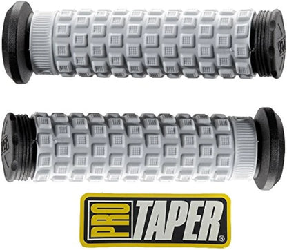 Pro Taper 024859 Pillow Top ATV Handlebar Grips Black/Gray Grey