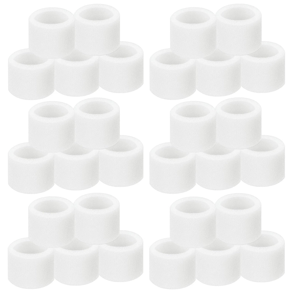 30-Pack Top Fill Humidifier Replacement 1.69 x x 1.26 inches, White