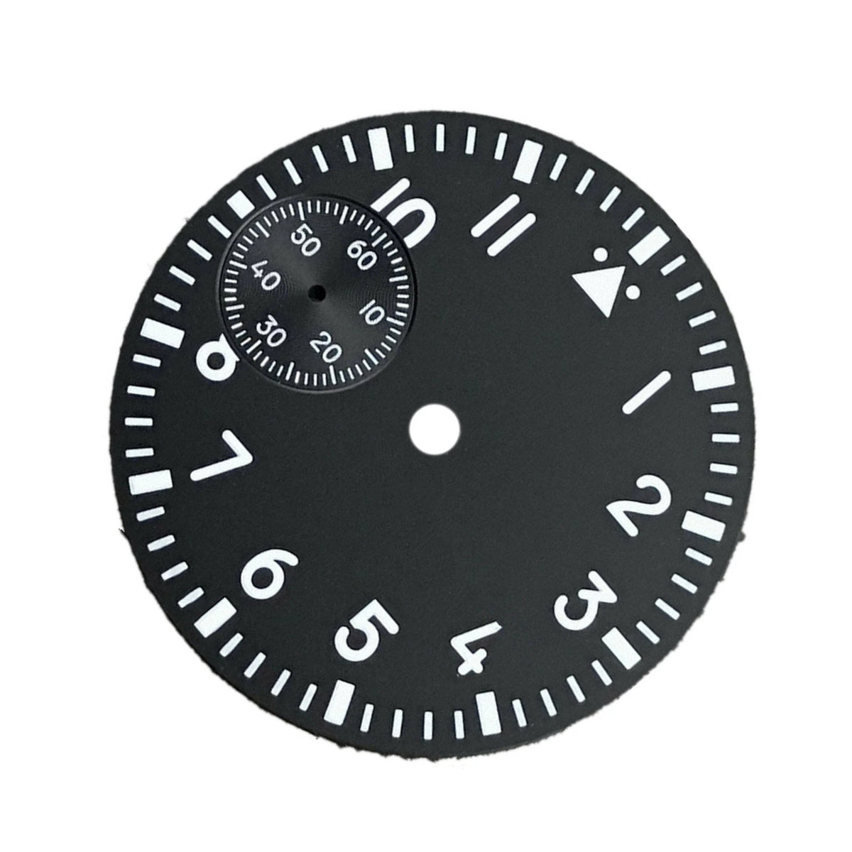 37mm Green Luminous Watch Dial Second @9 Replace For ETA 6497 ST3600 Movement D