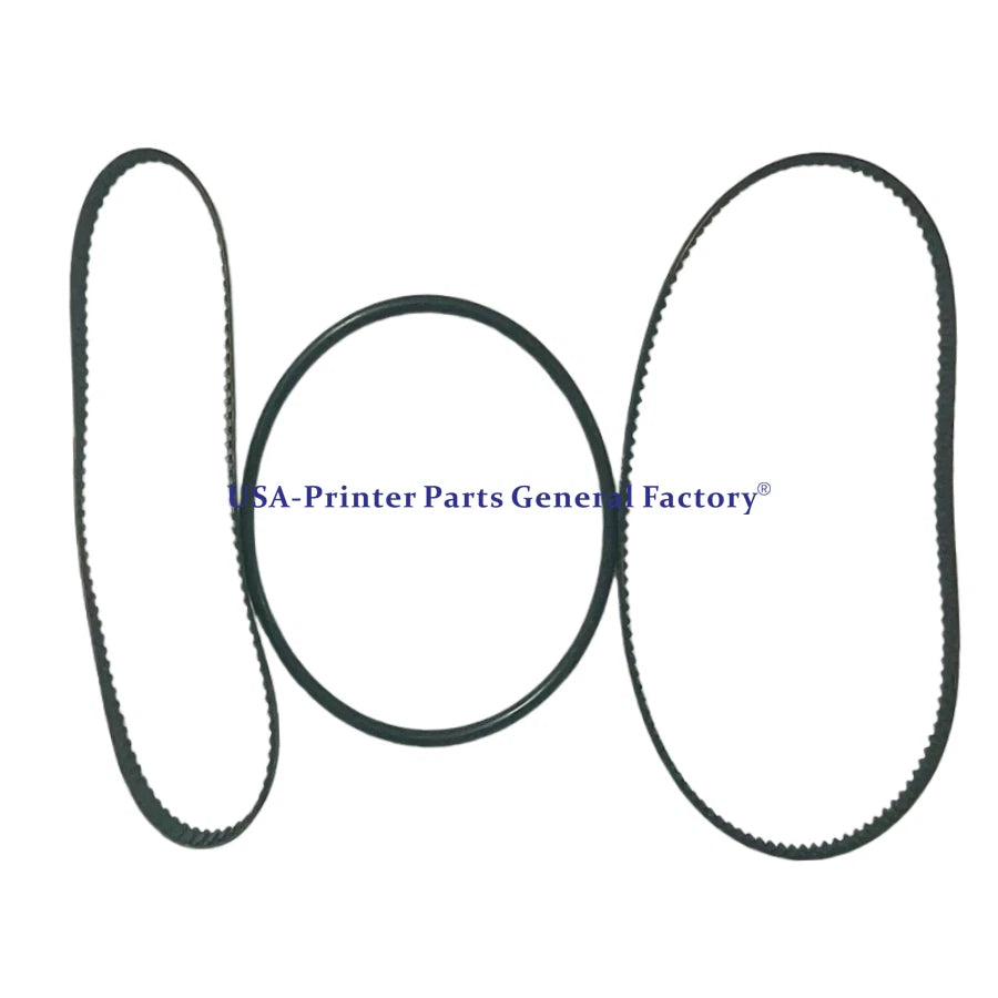 3pcs P1031925-025 Kit Main Drive Belt Fits  For Zebra ZXP3 Thermal Printer