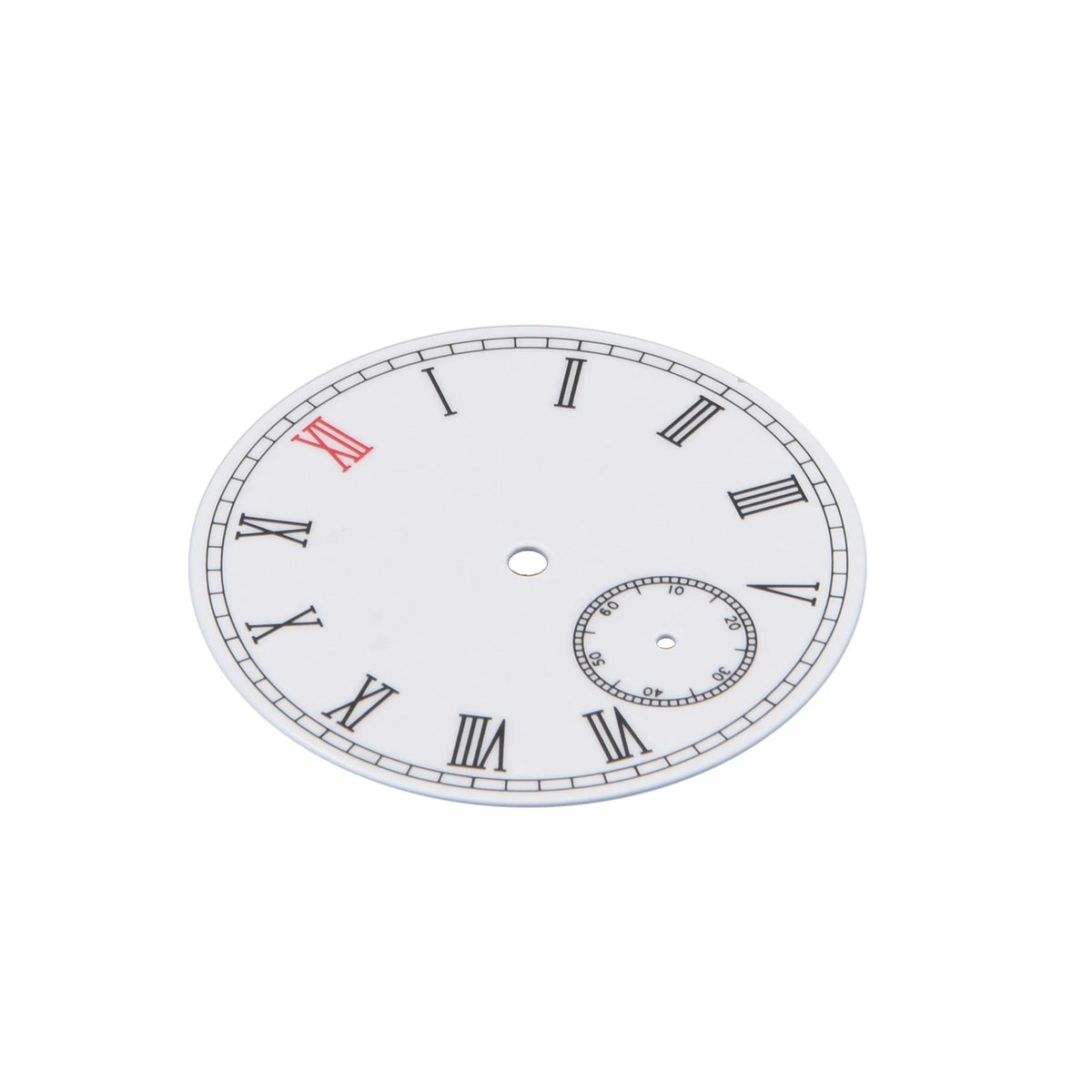 38.9mm Steel Large Roman Numerals Watch Dial Plate For Seagull ST3620 ETA 6498