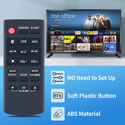 N2QAYB001000 Remote Control For Panasonic Audio System SCCMAX5 SC-CMAX5