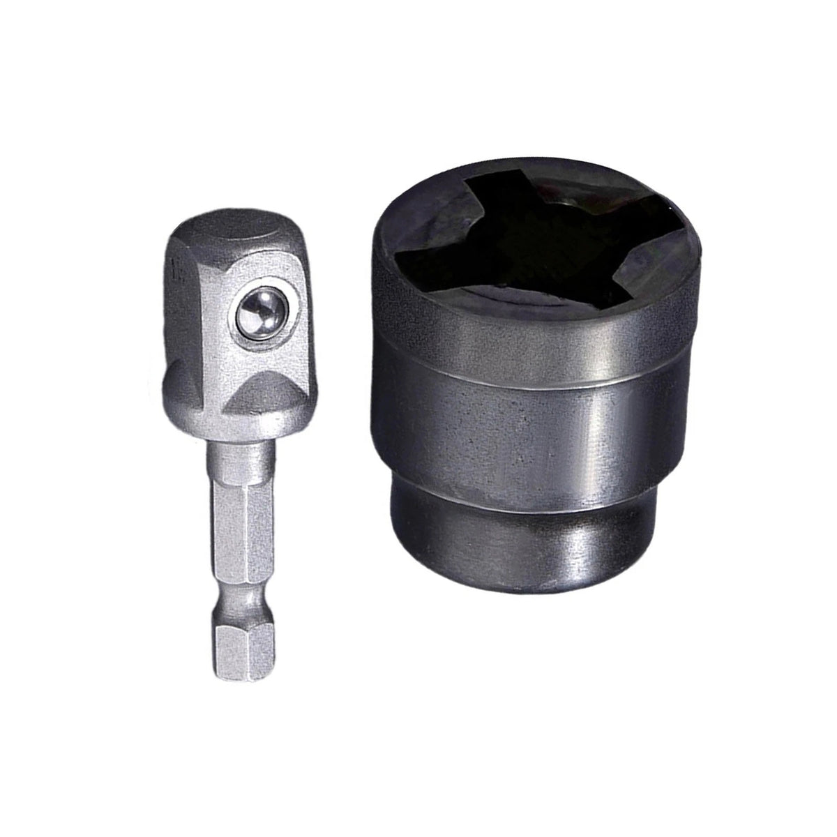 Scissor Jack Drill Adapter, Socket Converter for Power Driver, High Carbon Steel